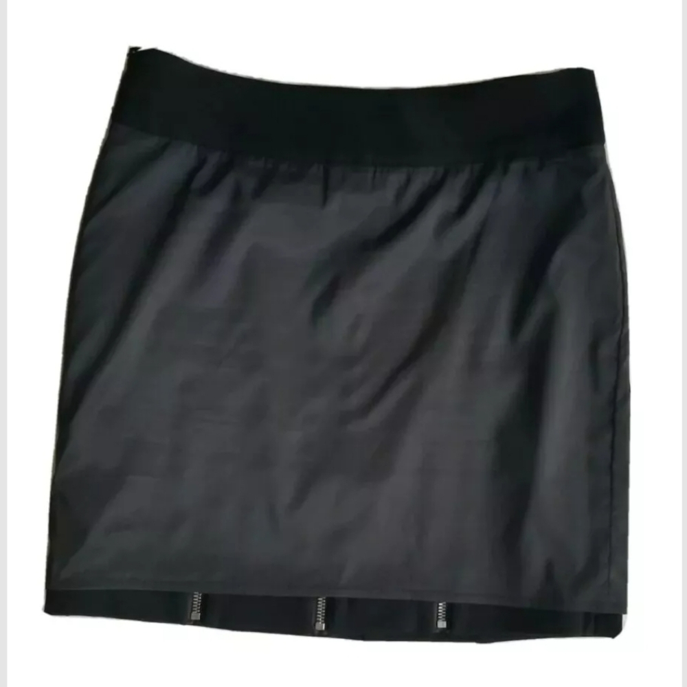 Cache Black Short Skirt mint condition Sz 2 - Picture 6 of 9